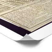 Plan of the King's Vegetable Gardens at Versailles Poster (Hoek)