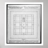Plan of the Temple of Solomon, Jerusalem, from 'En Poster (Voorkant)