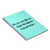 Plan om de wereld te regeren: Chapter 1' Duck Egg  Notitieboek (Rechterzijde)