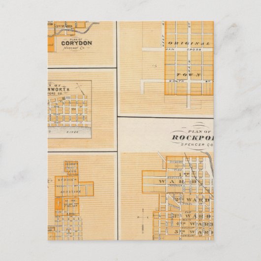 Plan Rockport, Spencer Co met Everton Briefkaart (Voorkant)