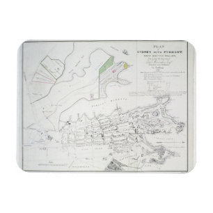 Plan Sydney met Pyrmont, New South Wales, het Magneet