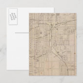 Plan Terre Haute, Vigo Co. Briefkaart (Voorkant / Achterkant)