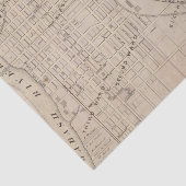 Plan Terre Haute, Vigo Co Tissuepapier (Detail)