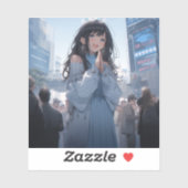 Plan the date | 東京娘 GenerartiveAI シール Sticker (Vel)