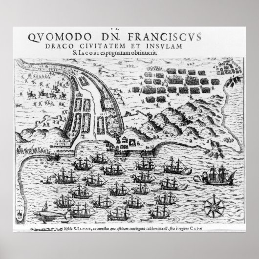 Plan tonen hoe Francis Drake Stormed Poster (Voorkant)