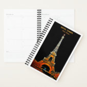 Plan uw avontuur: Eiffeltoren reisplanner Planner (Display)