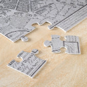 Plan van Birmingham, 1731, gepubliceerd in 1789 (e Legpuzzel (Zijkant)