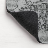 Plan van Boston, New England, 1739 Muismat (Hoek)