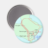 Plan van Carthago Magneet (Voorkant / Achterkant)