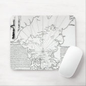 Plan van de baai en haven van Rio de Janeiro Muismat (Met muis)