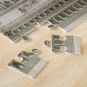 Plan van de Circus Maximus, Rome, gegraveerd door  Legpuzzel (Zijkant)
