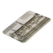 Plan van de Circus Maximus, Rome, gegraveerd door  Magneet (Linkerzijde)