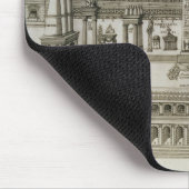 Plan van de Circus Maximus, Rome, gegraveerd door  Muismat (Hoek)