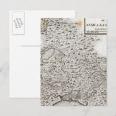 Plan van de Fort van New Madrid Briefkaart (Voorkant / Achterkant)