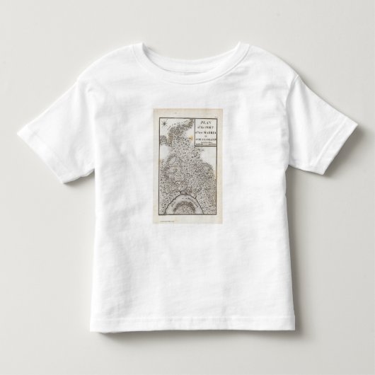 Plan van de Fort van New Madrid Kinder Shirts (Voorkant)