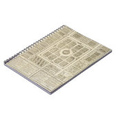 Plan van de groenteteelt van de koning in Versaill Notitieboek (Linkerzijde)