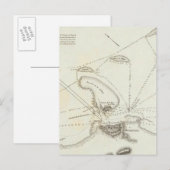 Plan van de haven van Veracruz Briefkaart (Voorkant / Achterkant)