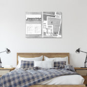Plan van de Maternite Port-Royal Canvas Afdruk (Insitu (Slaapkamer))