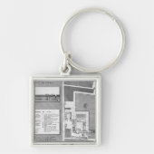 Plan van de Maternite Port-Royal Sleutelhanger (Voorkant)