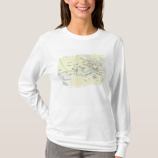 Plan van de Slag bij Cawnpoor T-shirt (Voorkant)