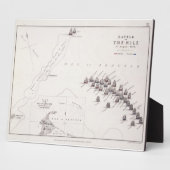 Plan van de Slag bij de Nijl, 1 augustus 1798, c Fotoplaat (Zijkant)