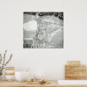 Plan van de slag bij Minden Poster (Keuken)