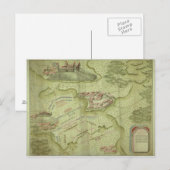 Plan van de slag bij Mollwitz Briefkaart (Voorkant / Achterkant)