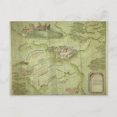 Plan van de slag bij Mollwitz Briefkaart (Voorkant)