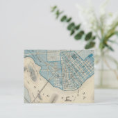 Plan van de stad Jeffersonville en omgeving Briefkaart (Staand voorkant)