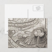 Plan van de stad Pittsburg Briefkaart (Voorkant / Achterkant)