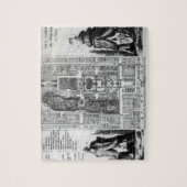 Plan van de tuinen van de keizer van Peking, van Legpuzzel (Verticaal)