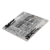 Plan van de tuinen van de keizer van Peking, van Tegeltje (Zijkant)