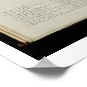 Plan van de tuinen van Richard Grenville, Duke o Poster (Hoek)