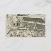 Plan van Edinburgh, pub. door John Smith (c.1652-1 Visitekaartje (Achterkant)