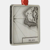 Plan van Fort Niagara Metalen Ornament (Rechts)