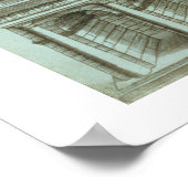 Plan van het theater van Marcellus, Rome, 1558 (en Poster (Hoek)