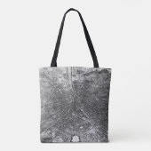 Plan van Parijs, bekend als het "Plan de Turgot" Tote Bag (Achterkant)