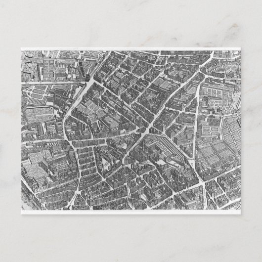 Plan van Parijs Briefkaart (Voorkant)