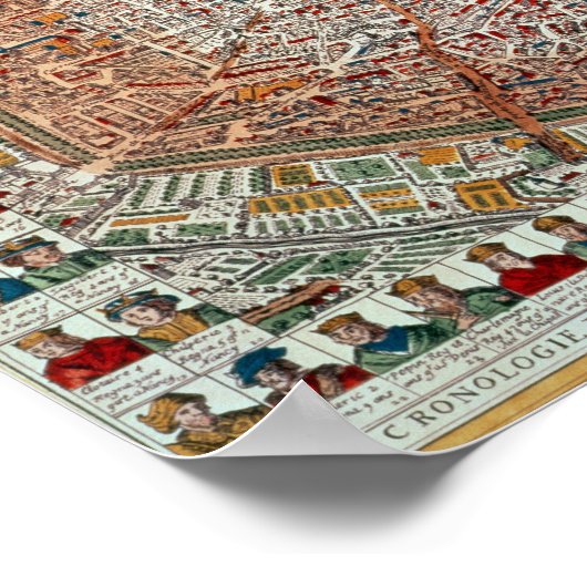 Plan van Parijs, in chronologische volgorde Poster (Hoek)