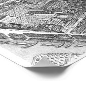 Plan van Parijs Poster (Hoek)