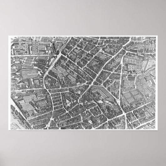 Plan van Parijs Poster (Voorkant)