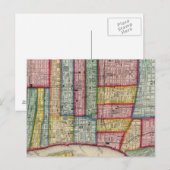 Plan van Philadelphia Briefkaart (Voorkant / Achterkant)
