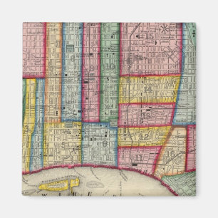 Plan van Philadelphia Magneet