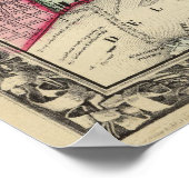 Plan van Philadelphia Poster (Hoek)