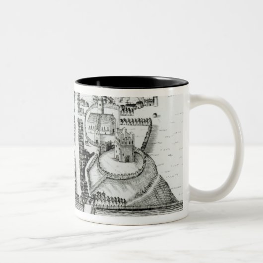 Plan van Rochester Tweekleurige Koffiemok (Rechts)