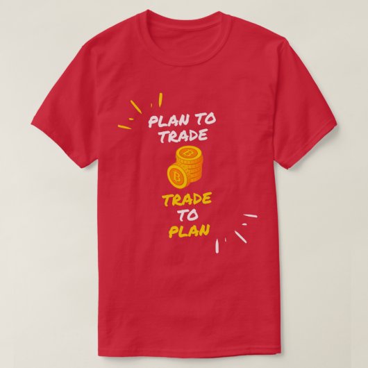 Plan voor Handel aan Plan T-shirt (Design voorkant)