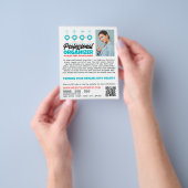 Plan voor het Ontwerp van het Succes, Professionel Flyer (Hand)