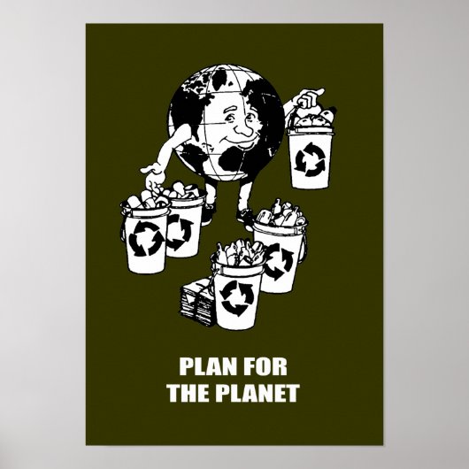 PLAN VOOR HET PLANEET POSTER (Voorkant)