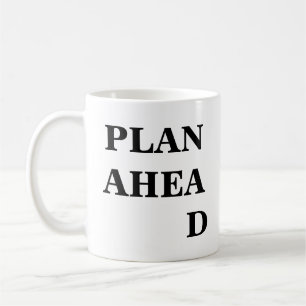 Plan Vooruit Inspirerende Grappige Mok
