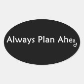 Plan vooruit Stickers (Voorkant)